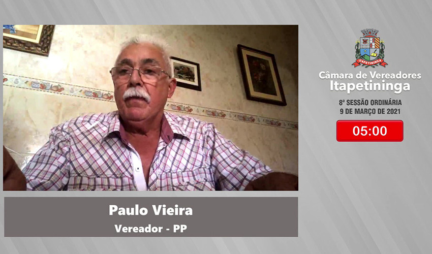 Paulo Santos solicita reforma da Escola Municipal do Bairro Vira Copos