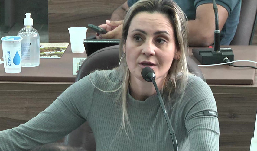 Cristiane Cardena solicita operação tapa buraco e nivelamento asfáltico na esquina das Ruas Avelino Cesar e Adão Mariano Gomes no Jardim Brasil